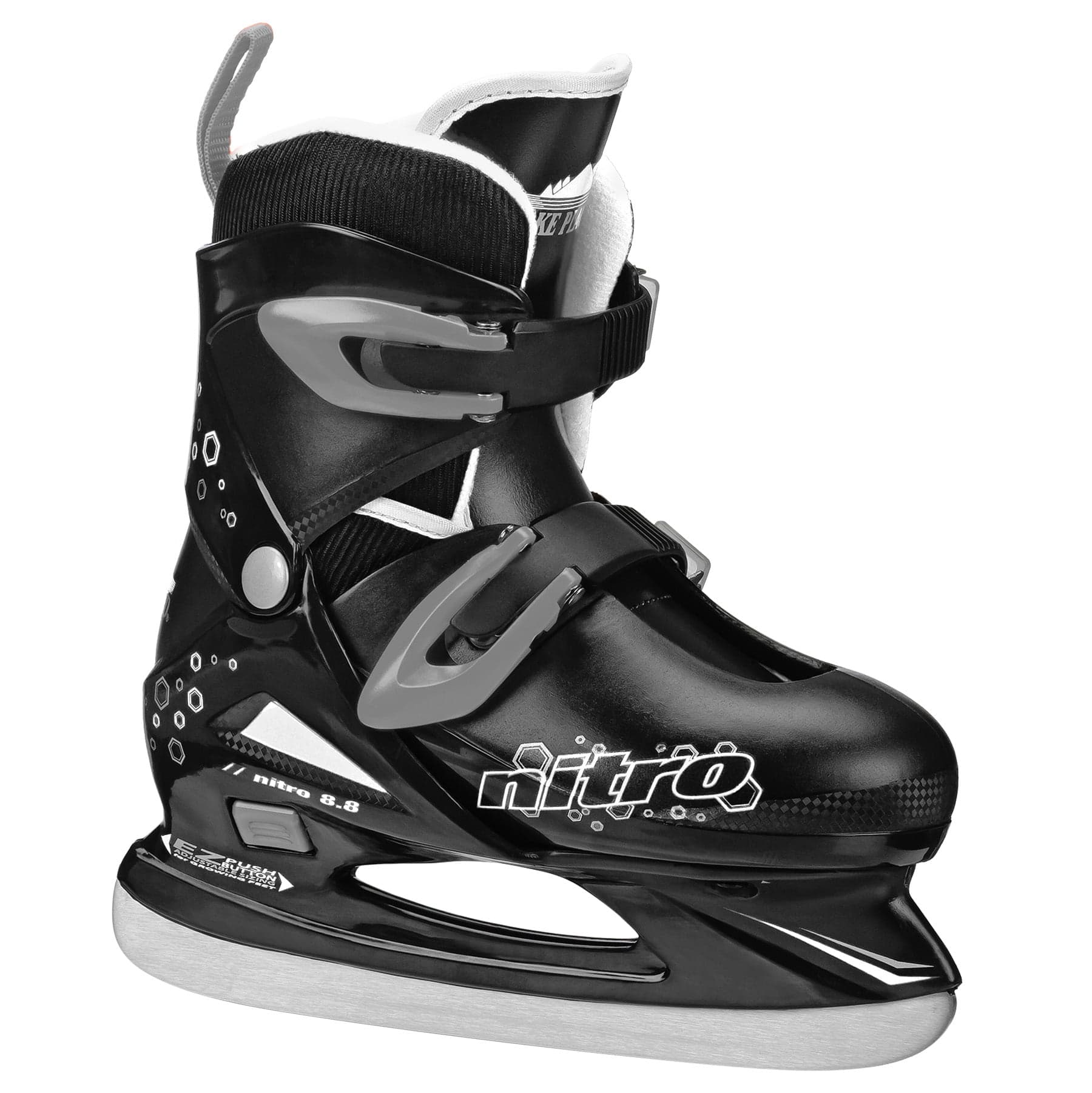 Lake Placid Nitro Adjustable Youth Hockey Skates